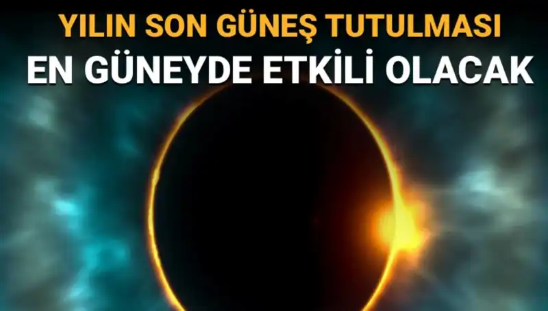 Eylül'de Yılın Son Güneş Tutulması: Gözlerinizi Ayırmayın!