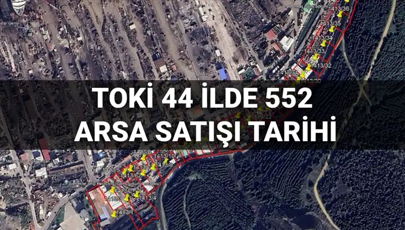 TOKİ’nin 552 Arsa Satışı: Hangi İllerde ve Ne Zaman Yapılacak?