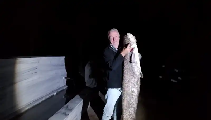 Dev Balık Avında Şaşkınlığa Düşüren 40 Kilo Olayı!