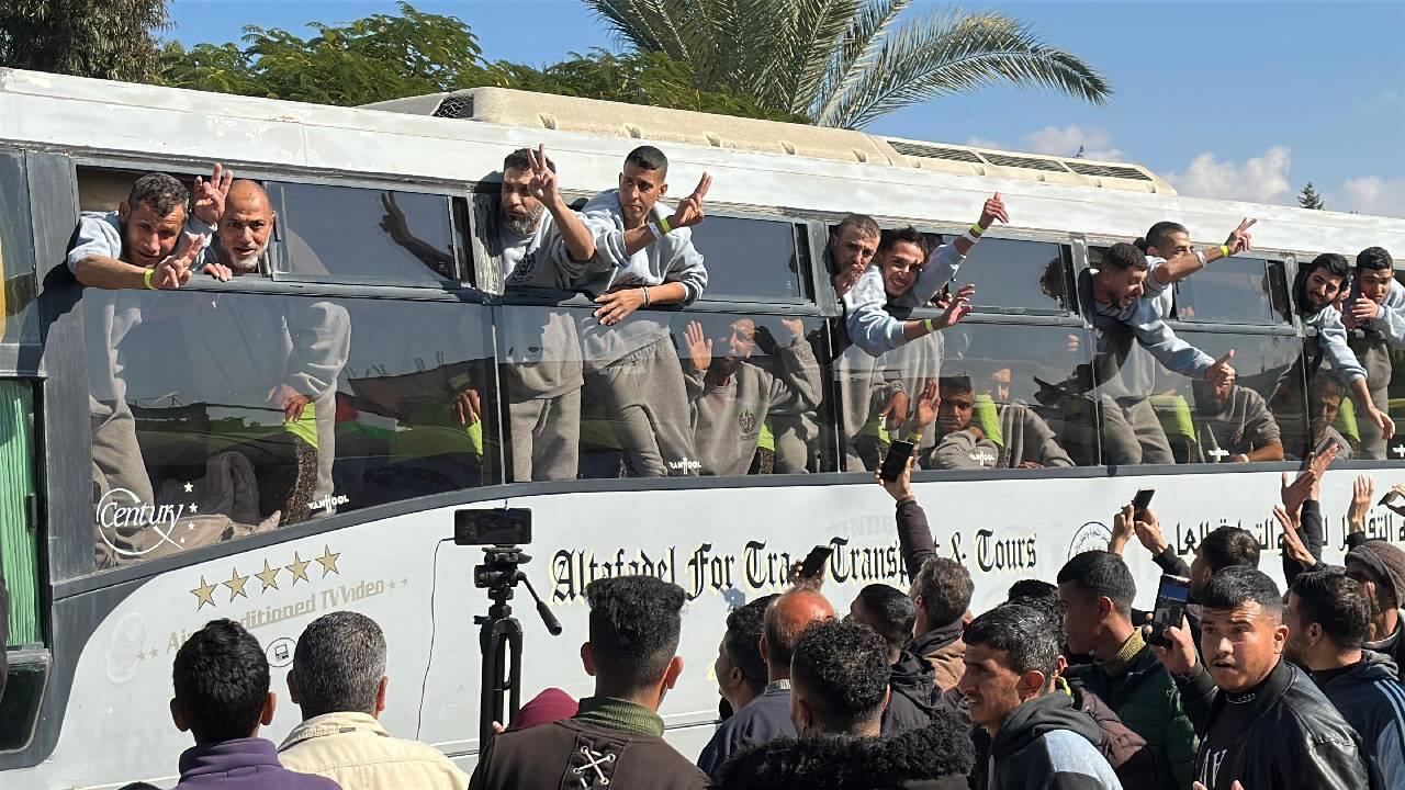 Rehine Takasında Filistinli Rehineler Özgürlüğüne Kavuştular