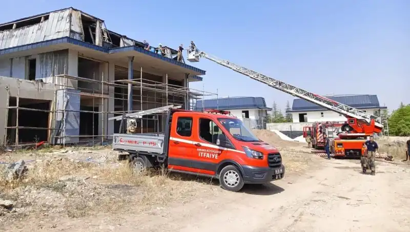 Gölbaşı’nda Villalarda Korkutan Yangın: Sebebi ve Sonrası Neler Oldu?