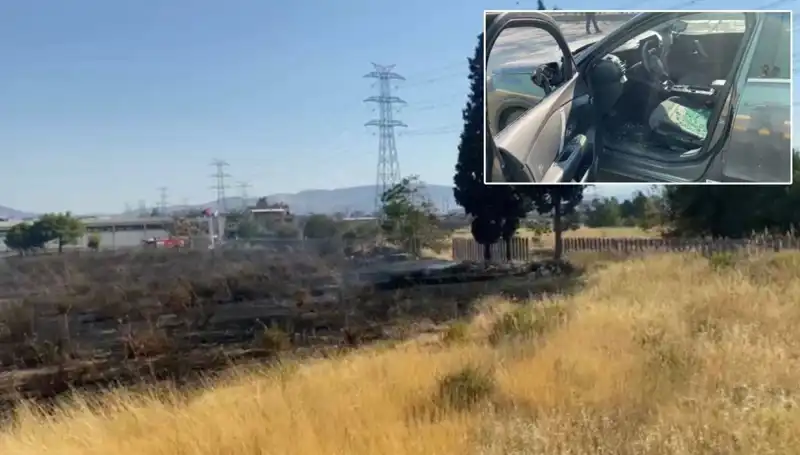 İzmir Otluk Alanındaki Yangın, AVM Otoparkına Yayıldı