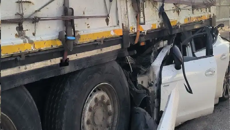 TIR’a Arkadan Saplanan Korkunç Ok Kazası: Görgü Tanıkları Şokta