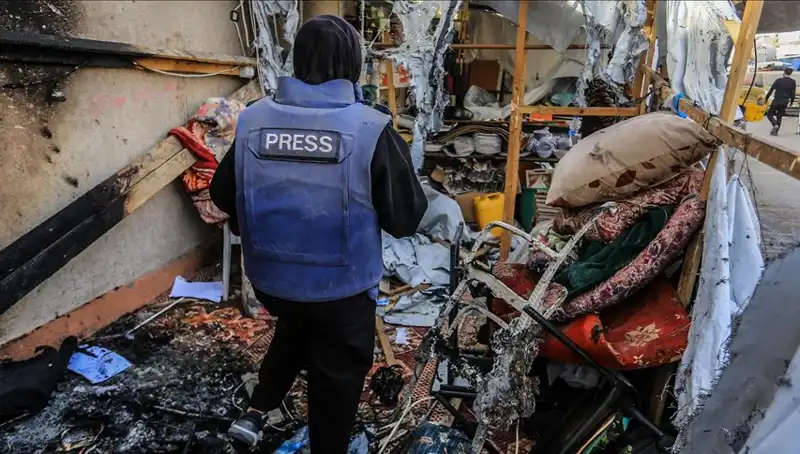 İsrail Askeri, Gazetecilerin Çadırını Bombaladığını Onayladı!