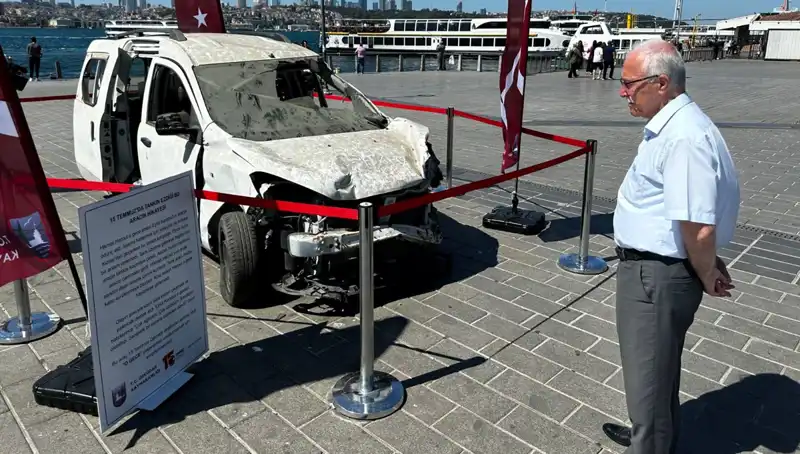 15 Temmuz’da Tankın Ezdiği Otomobiller İlk Kez Sergileniyor!