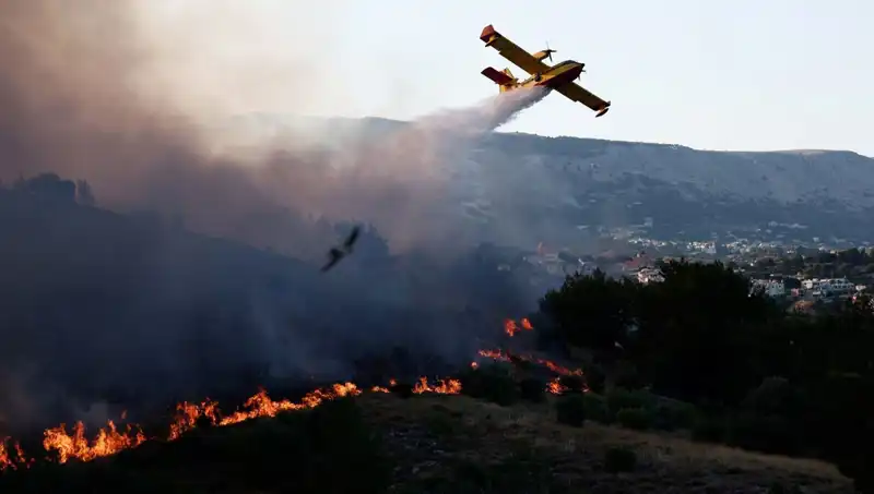 Sakız Adası’ndaki Orman Yangını: Kontrol Altına Alınan Felaketin Ardından