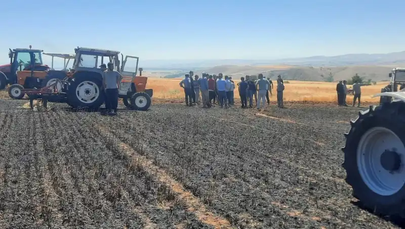 Yozgat'ta Tarımda Kayıplar: 100 Dönüm Alan Alevlere Yenildi