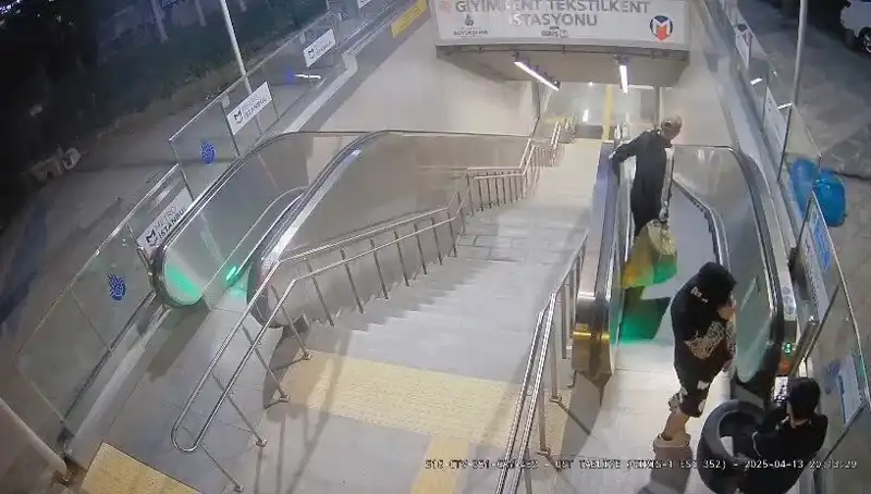 Metro İstasyonuna Çöp ve Lastik Atan Şüphelilere Gözaltı Uygulaması