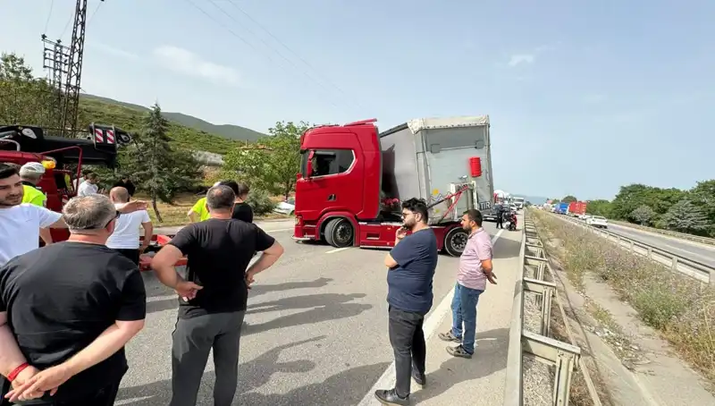 Seyir Halindeyken Arı Soktu: Trafikte Şok Edici Anlar Yaşandı
