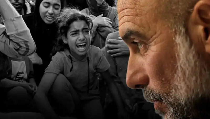 Pep Guardiola'nın Gazze Açıklaması: "Acıyı Vücudumda Hissediyorum"