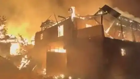 Çankırı'daki Yangın: Altı Ev ve Bir Ahır Kül Oldu!