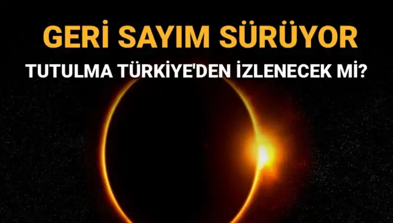 Eylül Ayında Gözlerimiz Gökyüzünde: Türkiye'den İzlenebilecek 2023 Güneş Tutulması