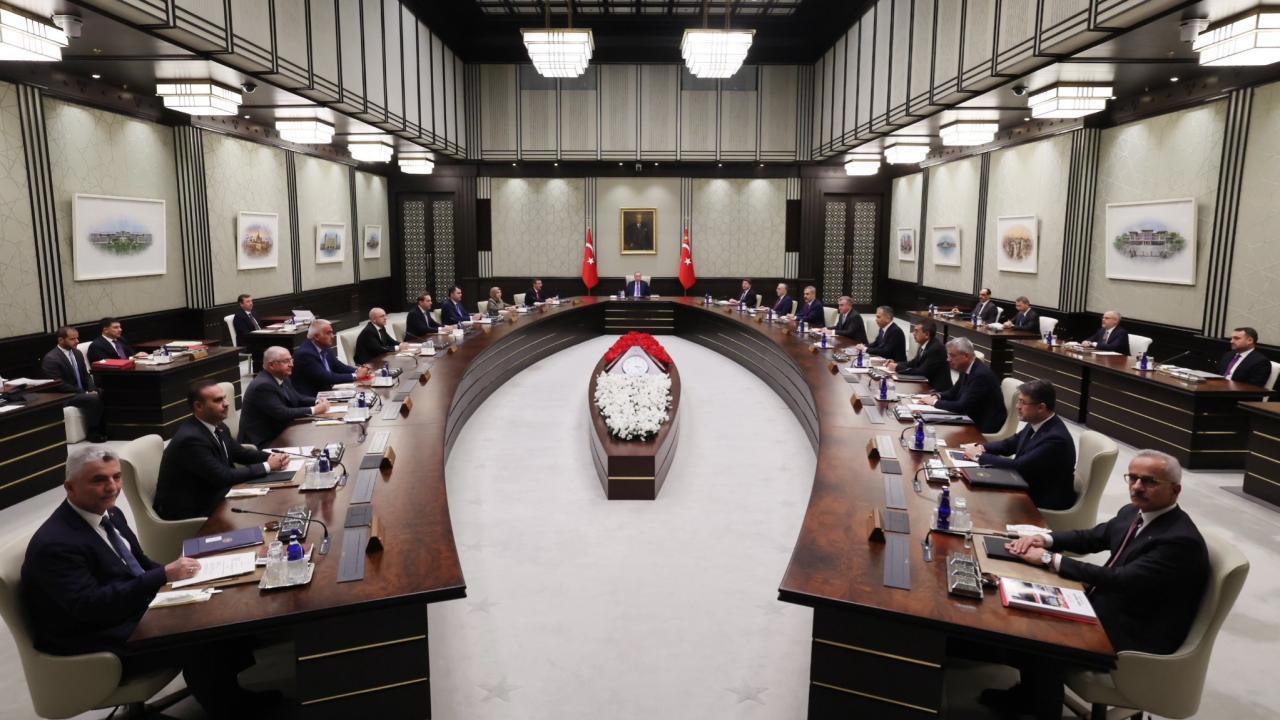 Cumhurbaşkanı Erdoğan'ın Başkanlığında Yılın İlk Kabinesi Toplandı