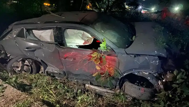 Alkollü Sürücünün Aracını Takla Attığı Kaza: Hurdaya Döndü!