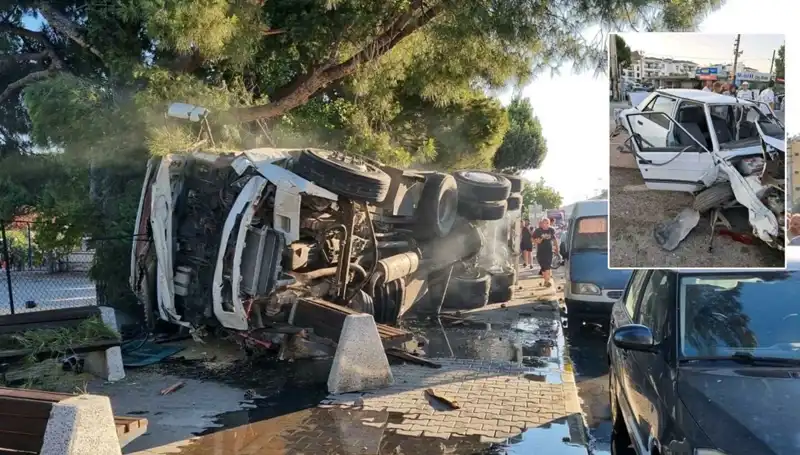 Freni Patlayan Kamyon, Trafikte Büyükanıt Kaza: Dikkat Çeken Detaylar