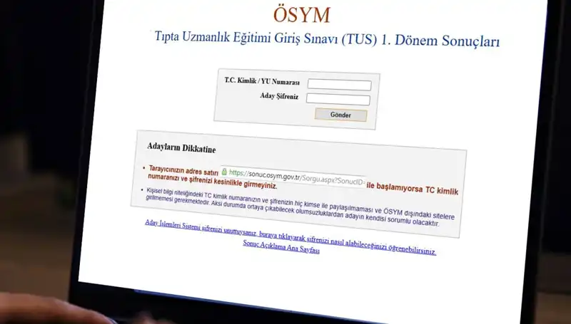 2025 TUS 1. Dönem Sınav Sonuçları Açıklandı: Detayları Öğrenin
