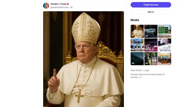 Trump'ın Papalıkla İlgili Sıra Dışı Hamlesi: Kendine Neden Yer Buldu?