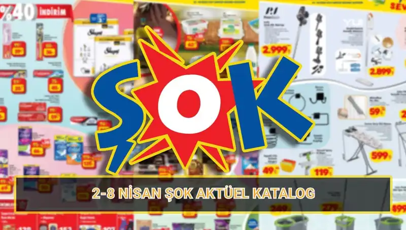 ŞOK’un 2-8 Nisan Kataloğu: Temizlik Ürünlerinde Büyük Fırsatlar!