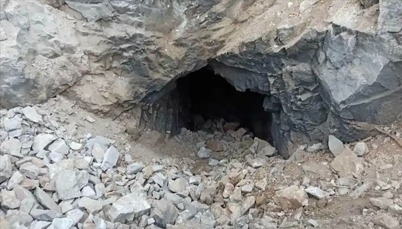 Irak'ın Kuzeyinde Teröristlerin Saklandığı Mağara Ortaya Çıkarıldı