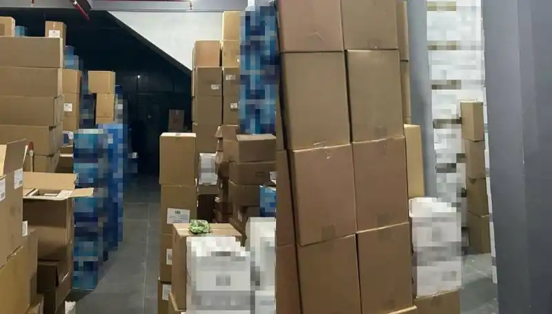 Tekirdağ'da Milyonlarca Makaronun Ele Geçirilmesi: Gizli Depo Ortaya Çıktı