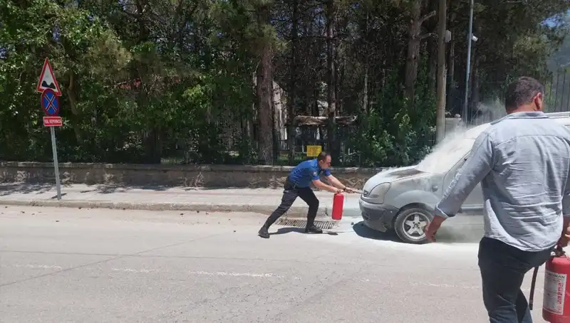 Emniyet Binasının Önünde Yanan Araçla İlgili Şok Gelişmeler
